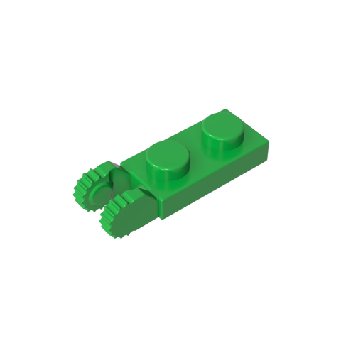 Gobricks,Hinge Plate 1 x 2 Locking with 2 Fingers On End, with Groove,44302,44302a,44302b,54657