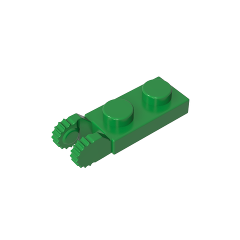 Gobricks,Hinge Plate 1 x 2 Locking with 2 Fingers On End, with Groove,44302,44302a,44302b,54657