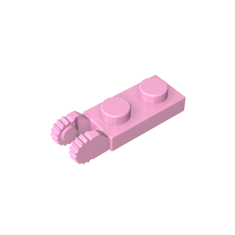 Gobricks,Hinge Plate 1 x 2 Locking with 2 Fingers On End, with Groove,44302,44302a,44302b,54657