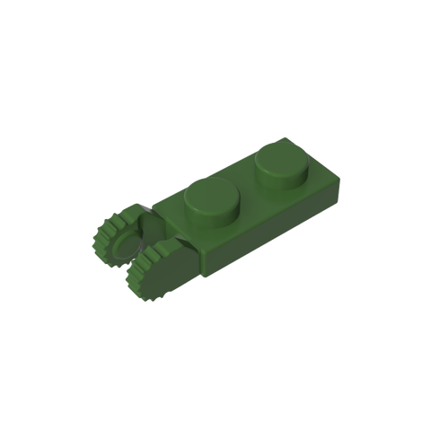 Gobricks,Hinge Plate 1 x 2 Locking with 2 Fingers On End, with Groove,44302,44302a,44302b,54657