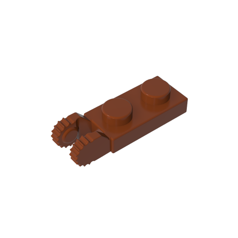 Gobricks,Hinge Plate 1 x 2 Locking with 2 Fingers On End, with Groove,44302,44302a,44302b,54657