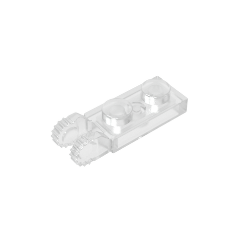 Gobricks,Hinge Plate 1 x 2 Locking with 2 Fingers On End, with Groove,44302,44302a,44302b,54657