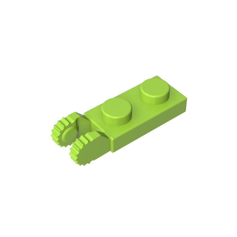 Gobricks,Hinge Plate 1 x 2 Locking with 2 Fingers On End, with Groove,44302,44302a,44302b,54657