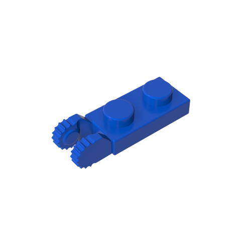 Gobricks,Hinge Plate 1 x 2 Locking with 2 Fingers On End, with Groove,44302,44302a,44302b,54657