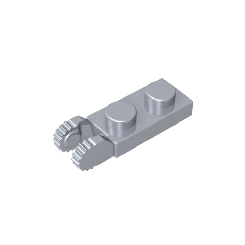 Gobricks,Hinge Plate 1 x 2 Locking with 2 Fingers On End, with Groove,44302,44302a,44302b,54657