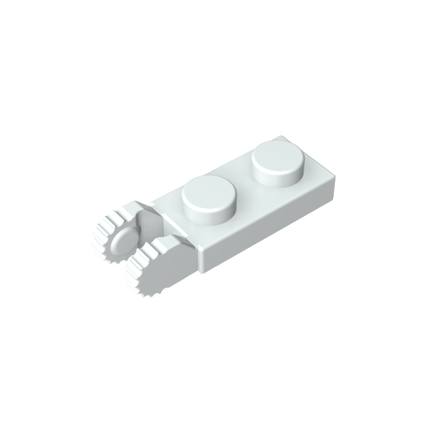 Gobricks,Hinge Plate 1 x 2 Locking with 2 Fingers On End, with Groove,44302,44302a,44302b,54657
