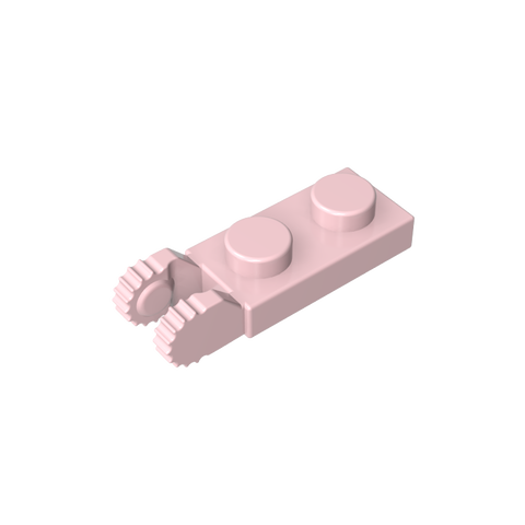 Gobricks,Hinge Plate 1 x 2 Locking with 2 Fingers On End, with Groove,44302,44302a,44302b,54657