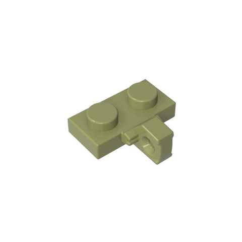 Gobricks,Hinge Plate 1 x 2 Locking with 1 Finger on Side, without Groove,44567,44567b,44567a,49716