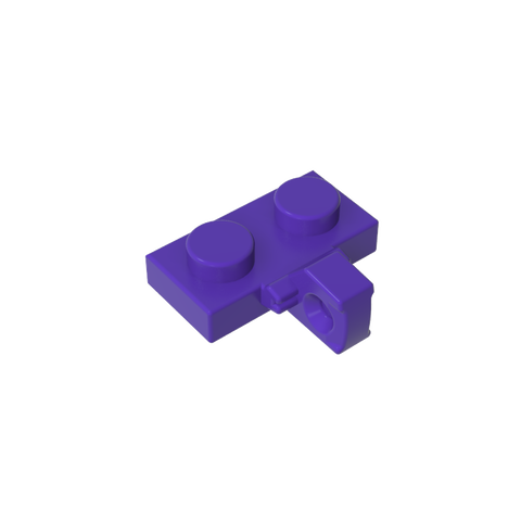 Gobricks,Hinge Plate 1 x 2 Locking with 1 Finger on Side, without Groove,44567,44567b,44567a,49716