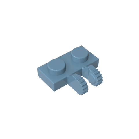 Gobricks,Hinge Plate 1 x 2 Locking with 2 Fingers on Side, 9 Teeth,60471,50340