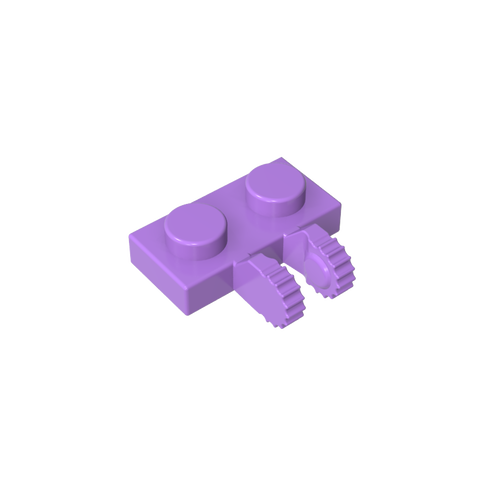 Gobricks,Hinge Plate 1 x 2 Locking with 2 Fingers on Side, 9 Teeth,60471,50340