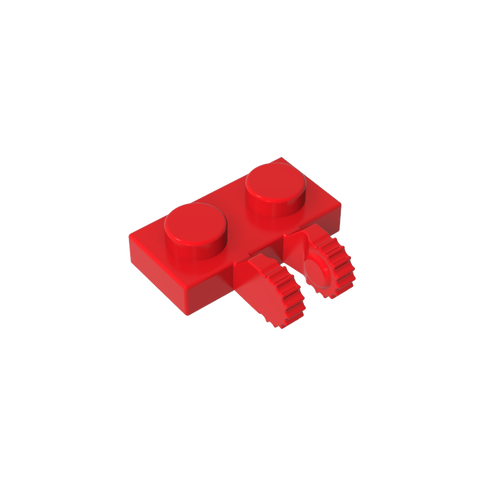 Gobricks,Hinge Plate 1 x 2 Locking with 2 Fingers on Side, 9 Teeth,60471,50340