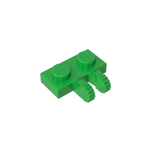 Gobricks,Hinge Plate 1 x 2 Locking with 2 Fingers on Side, 9 Teeth,60471,50340