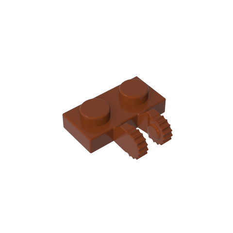 Gobricks,Hinge Plate 1 x 2 Locking with 2 Fingers on Side, 9 Teeth,60471,50340