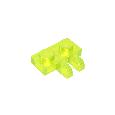 Gobricks,Hinge Plate 1 x 2 Locking with 2 Fingers on Side, 9 Teeth,60471,50340