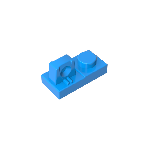 Gobricks,Hinge Plate 1 x 2 Locking with 1 Finger On Top,30383,53922