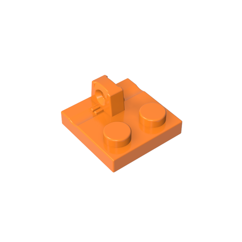 Gobricks,Hinge Plate 2 x 2 Locking with 1 Finger on Top,92582,53968