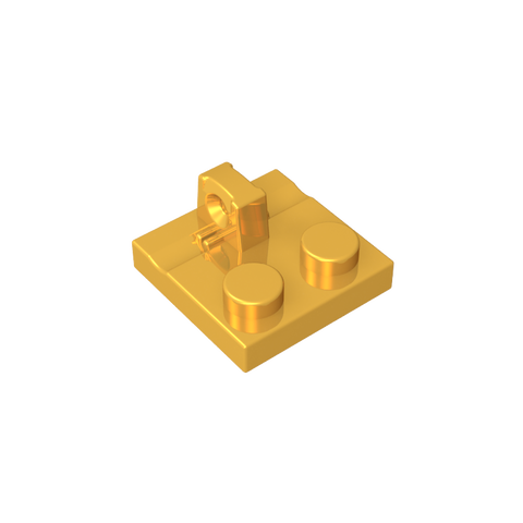 Gobricks,Hinge Plate 2 x 2 Locking with 1 Finger on Top,92582,53968