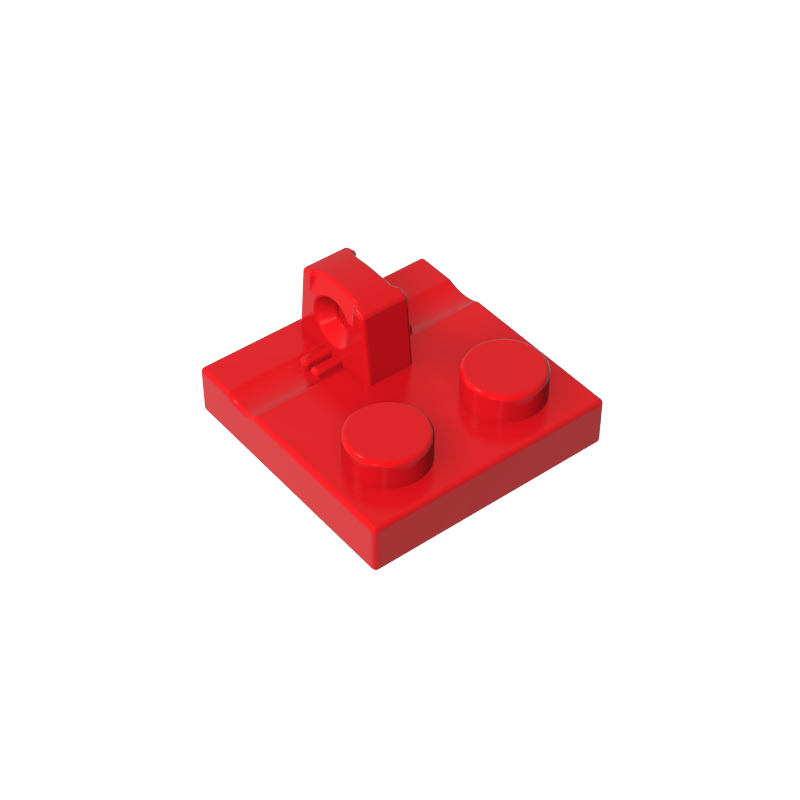 Gobricks,Hinge Plate 2 x 2 Locking with 1 Finger on Top,92582,53968