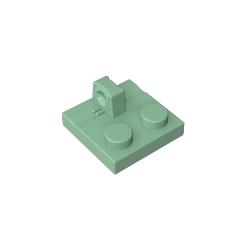 Gobricks,Hinge Plate 2 x 2 Locking with 1 Finger on Top,92582,53968