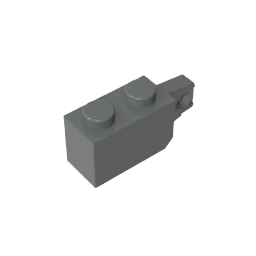 Hinge Brick 1 x 2 Locking with 1 Finger Vertical End,30364