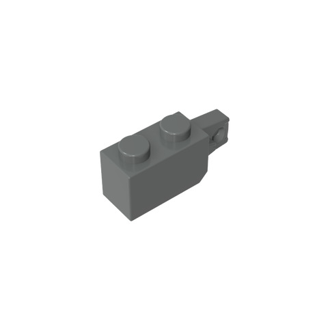 Gobricks,Hinge Brick 1 x 2 Locking with 1 Finger Vertical End,30364,51478