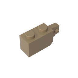 Hinge Brick 1 x 2 Locking with 1 Finger Vertical End,30364