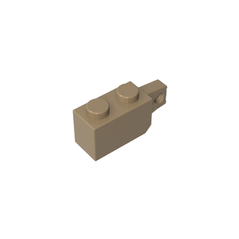 Gobricks,Hinge Brick 1 x 2 Locking with 1 Finger Vertical End,30364,51478