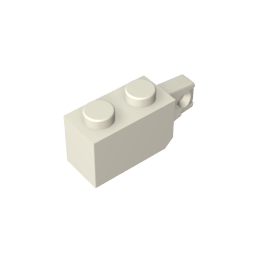 Hinge Brick 1 x 2 Locking with 1 Finger Vertical End,30364