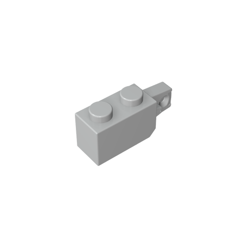 Gobricks,Hinge Brick 1 x 2 Locking with 1 Finger Vertical End,30364,51478