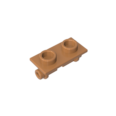 Gobricks,Hinge Brick 1 x 2 Top Plate Thin,3938