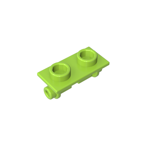 Gobricks,Hinge Brick 1 x 2 Top Plate Thin,3938