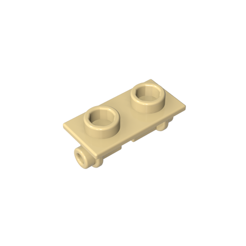 Gobricks,Hinge Brick 1 x 2 Top Plate Thin,3938