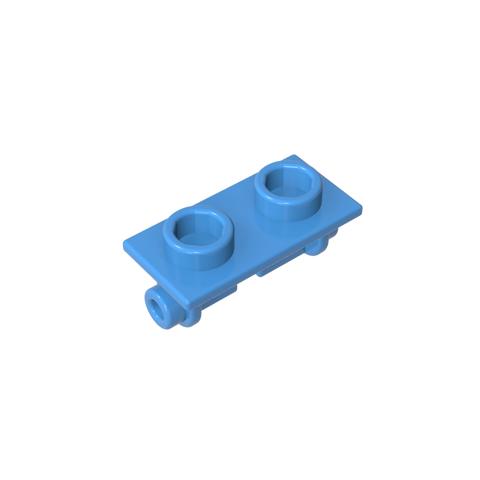 Gobricks,Hinge Brick 1 x 2 Top Plate Thin,3938