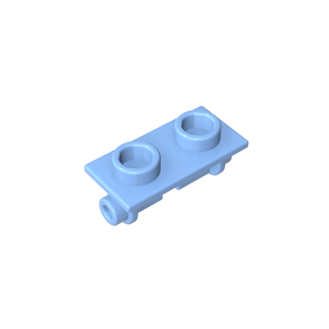 Gobricks,Hinge Brick 1 x 2 Top Plate Thin,3938
