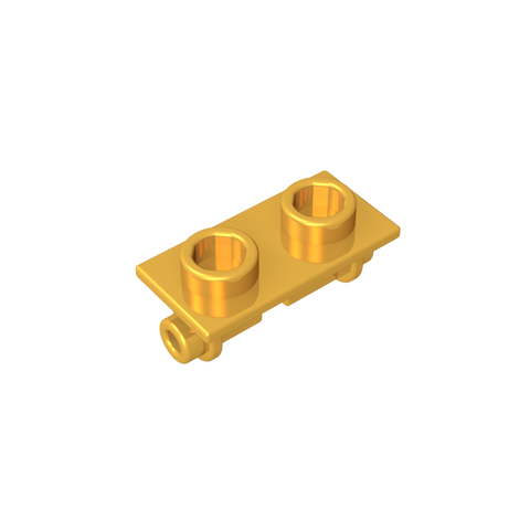 Gobricks,Hinge Brick 1 x 2 Top Plate Thin,3938