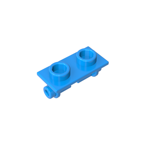 Gobricks,Hinge Brick 1 x 2 Top Plate Thin,3938