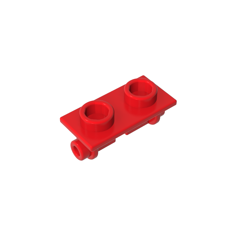 Gobricks,Hinge Brick 1 x 2 Top Plate Thin,3938