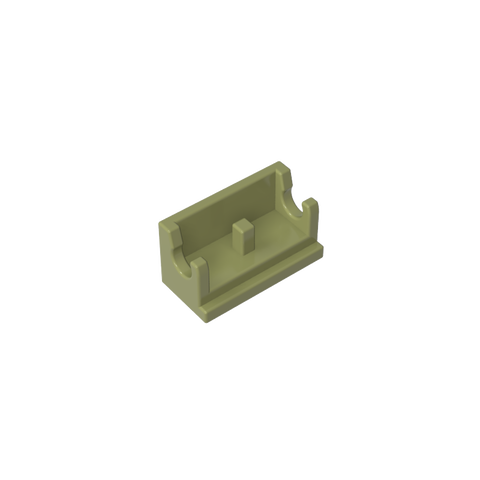 Gobricks,Hinge Brick 1 x 2 Base,3937