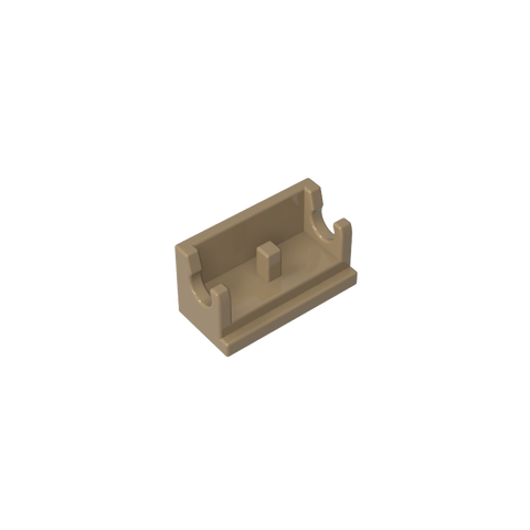 Gobricks,Hinge Brick 1 x 2 Base,3937