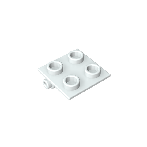 Gobricks,Hinge Brick 2 x 2 Top Plate Thin,6134