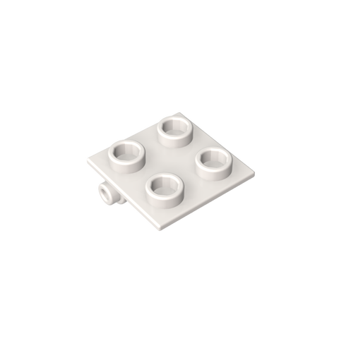 Gobricks,Hinge Brick 2 x 2 Top Plate Thin,6134