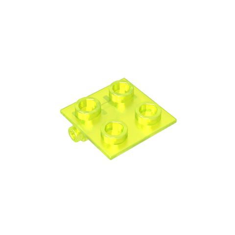 Gobricks,Hinge Brick 2 x 2 Top Plate Thin,6134
