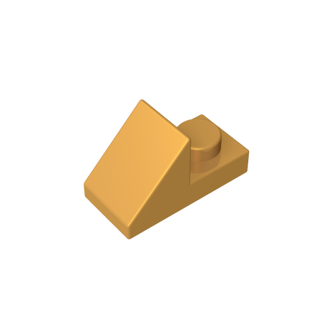 Gobricks,Slope 45° 2 x 1 with 2/3 Cutout [Original Version],92946,15672