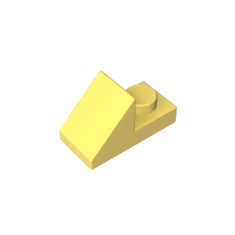 Gobricks,Slope 45° 2 x 1 with 2/3 Cutout [Original Version],92946,15672