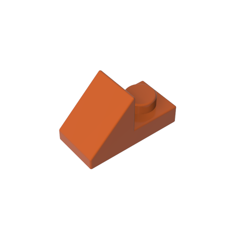 Gobricks,Slope 45° 2 x 1 with 2/3 Cutout [Original Version],92946,15672