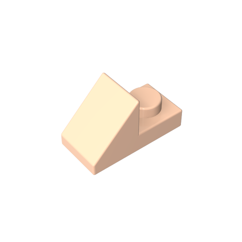 Gobricks,Slope 45° 2 x 1 with 2/3 Cutout [Original Version],92946,15672