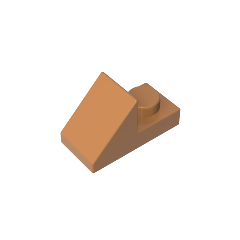 Gobricks,Slope 45° 2 x 1 with 2/3 Cutout [Original Version],92946,15672