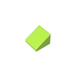 Gobricks,Slope 30° 1 x 1 x 2/3 (Cheese Slope),50746,54200,18862,33847,35338,63290