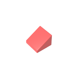 Gobricks,Slope 30° 1 x 1 x 2/3 (Cheese Slope),50746,54200,18862,33847,35338,63290